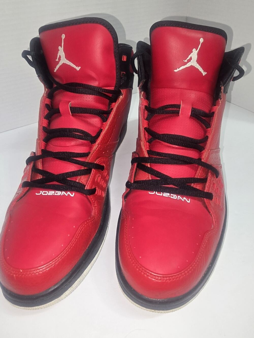 Jordan 1 Flight "Gym Red" — Size 12Style: 372704-601 | Gym Red/Black/White